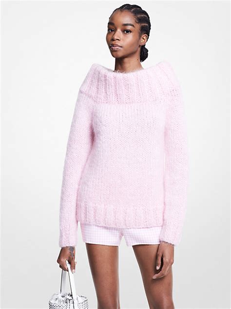 michael kors mohair sweater|Mohair Cuff.